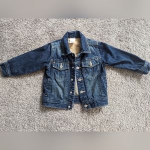 Toddler boy jean jacket